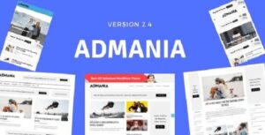 ADmania Theme GPL v253 Adsense WordPress Theme - Wholesale GPL