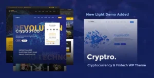 Cryptro v153 - Cryptocurrency Blockchain Bitcoin Financial Technology - Wholesale GPL