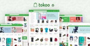 Tokoo Theme v122 Electronics Store WooCommerce Theme for Affiliates Dropship and Multi-vendor Websites - Wholesale GPL