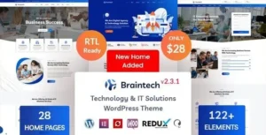 braintech-technology-it-solutions-wordpress-theme - Wholesale GPL