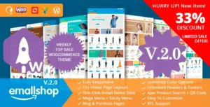 emallshop-responsive-multipurpose-woocommerce-theme - Wholesale GPL