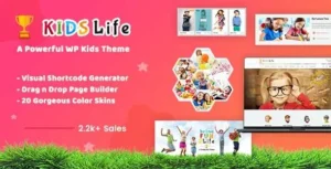 kids-life-children-wordpress-theme - Wholesale GPL