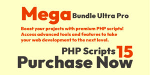 mega bundle pro php scripts - Wholesale GPL